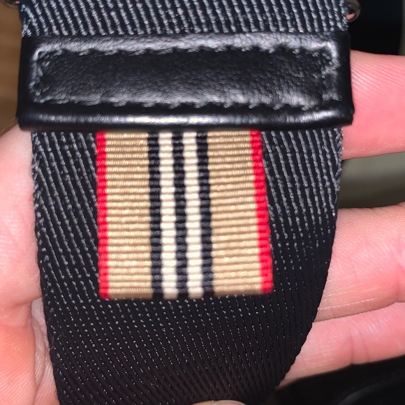 SS22 Burberry Black Leather Crossbody Bag - Picture 4 of 8